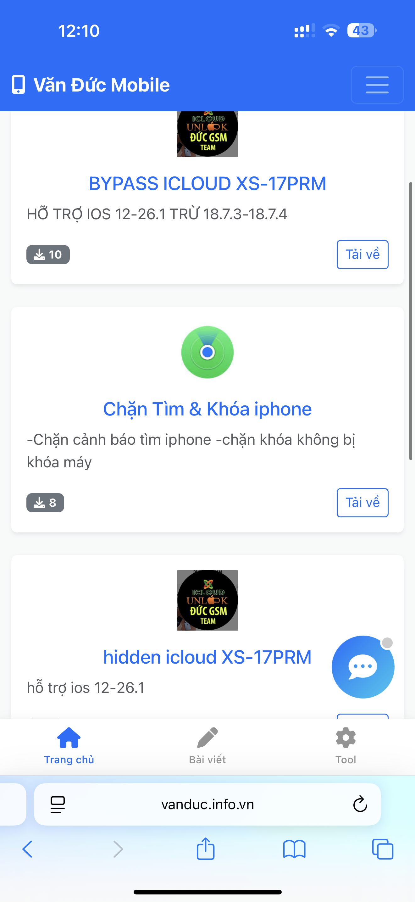 cách cài chặn khoá và cảnh báo tìm iphone